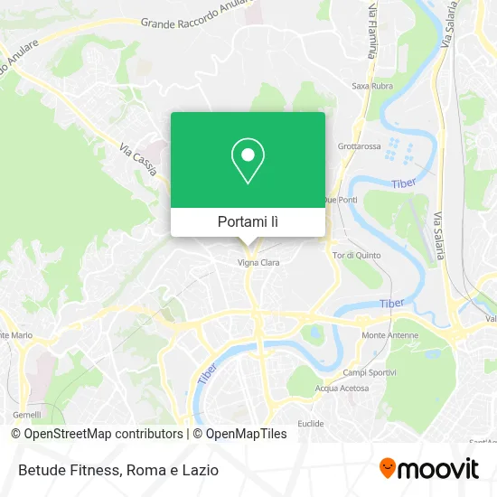 Mappa Betude Fitness