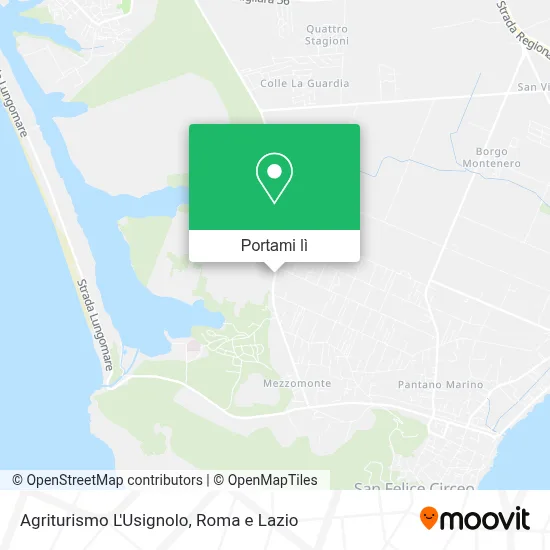 Mappa Agriturismo L'Usignolo
