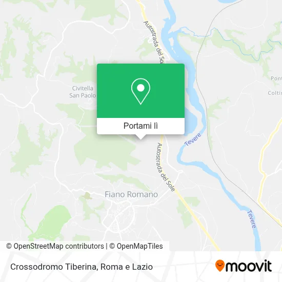 Mappa Crossodromo Tiberina
