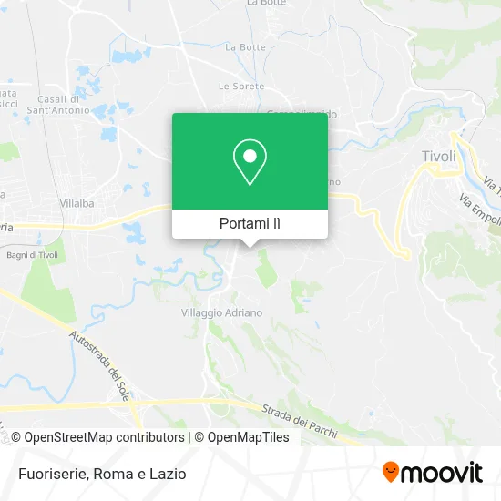 Mappa Fuoriserie