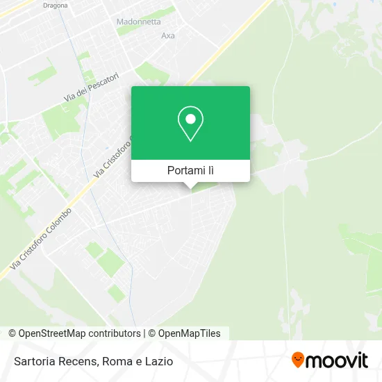 Mappa Sartoria Recens