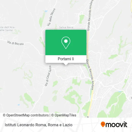 Mappa Istituti Leonardo Roma