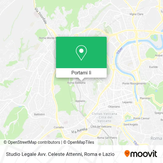 Mappa Studio Legale Avv. Celeste Attenni