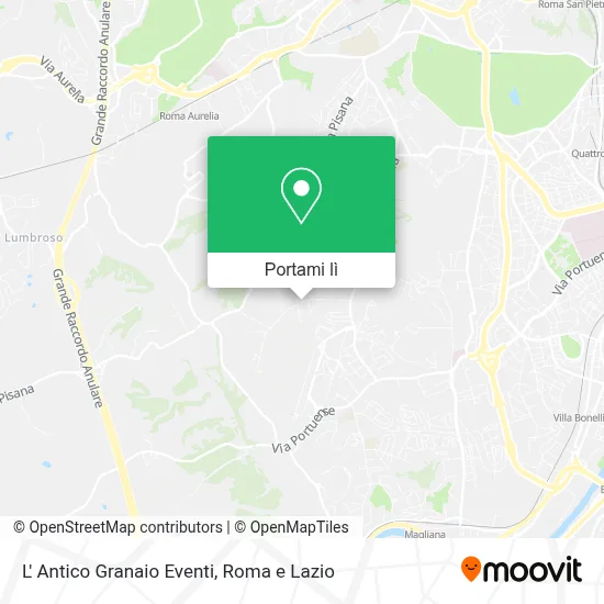 Mappa L' Antico Granaio Eventi