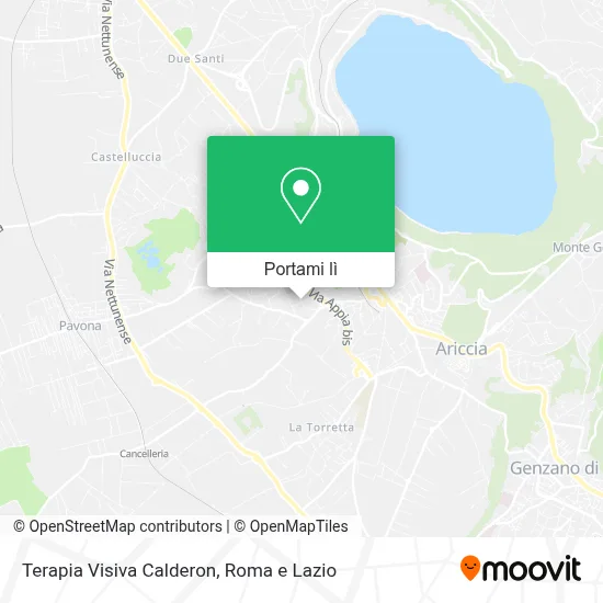 Mappa Terapia Visiva Calderon