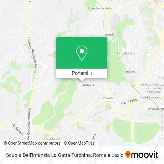 Mappa Scuola Dell'Infanzia La Gatta Turchina