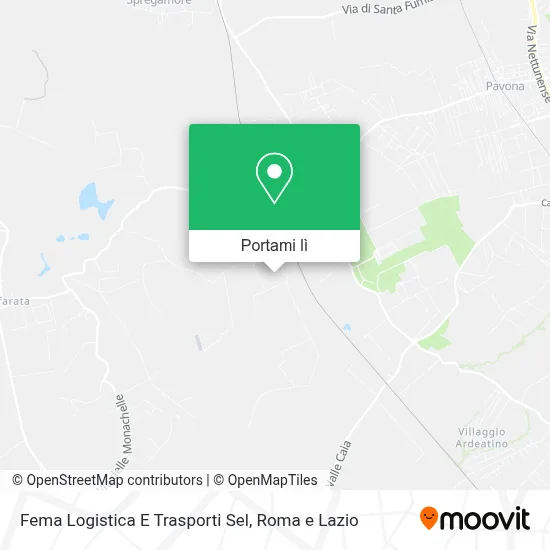 Mappa Fema Logistica E Trasporti Sel