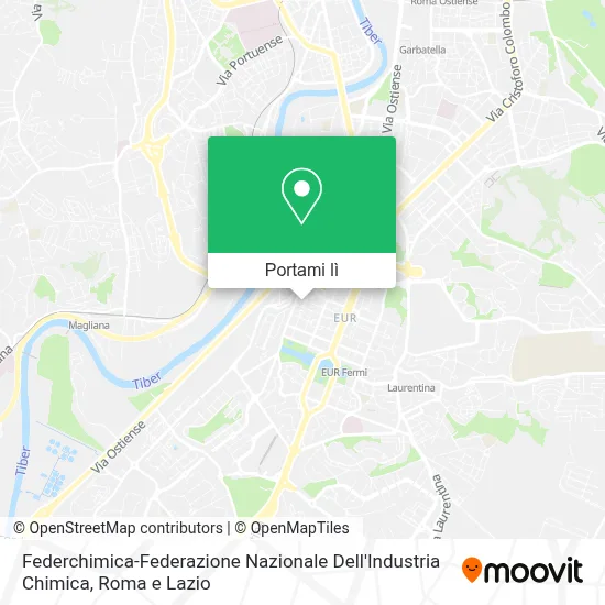 Mappa Federchimica-Federazione Nazionale Dell'Industria Chimica
