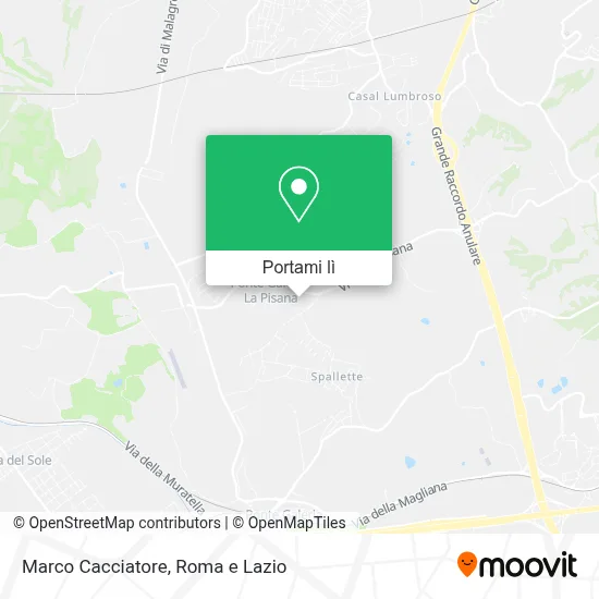 Mappa Marco Cacciatore