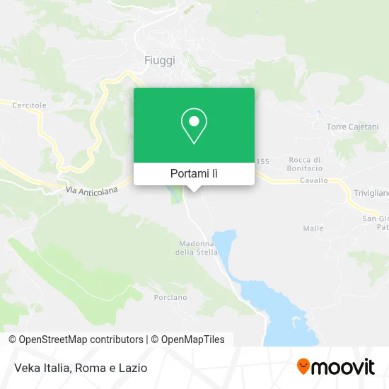 Mappa Veka Italia