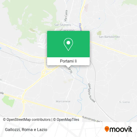 Mappa Gallozzi