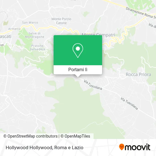 Mappa Hollywood Hollywood