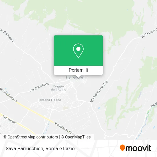 Mappa Sava Parrucchieri