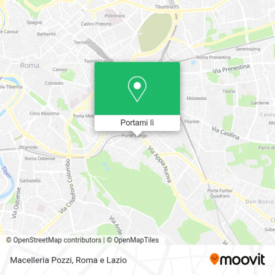 Mappa Macelleria Pozzi