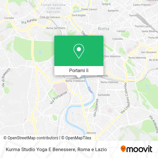 Mappa Kurma Studio Yoga E Benessere
