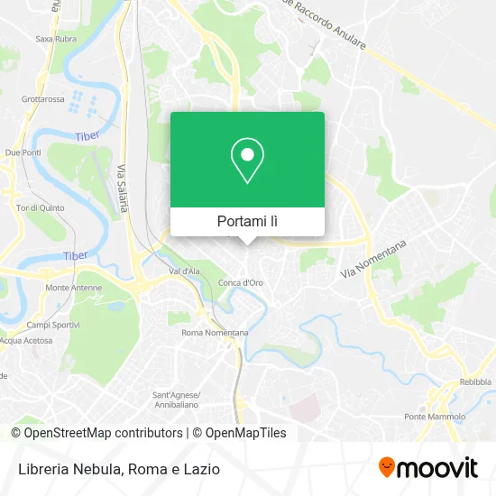 Mappa Libreria Nebula