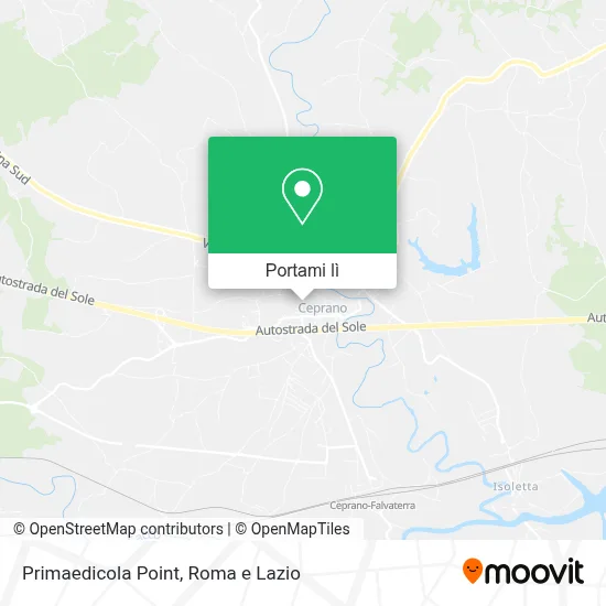 Mappa Primaedicola Point