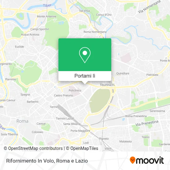 Mappa Rifornimento In Volo