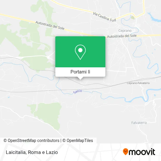 Mappa Laicitalia