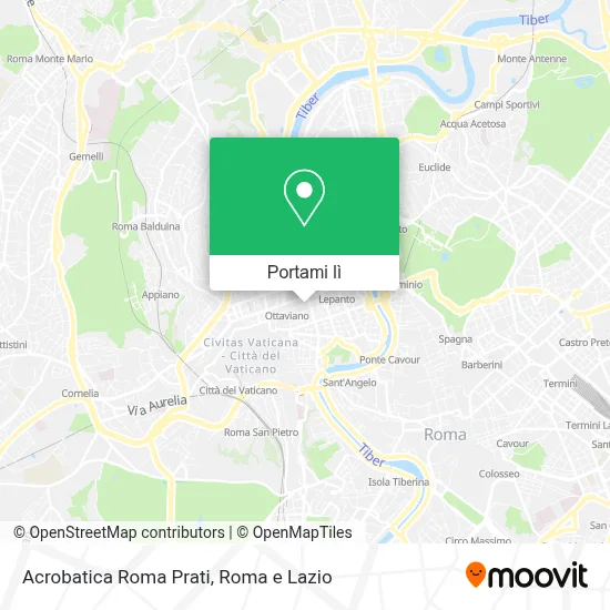Mappa Acrobatica Roma Prati