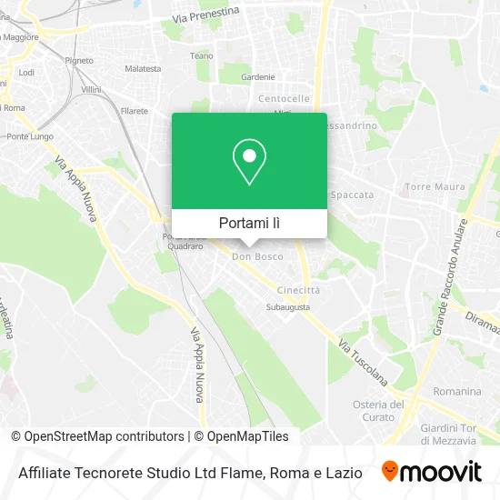 Mappa Affiliate Tecnorete Studio Ltd Flame