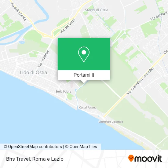 Mappa Bhs Travel