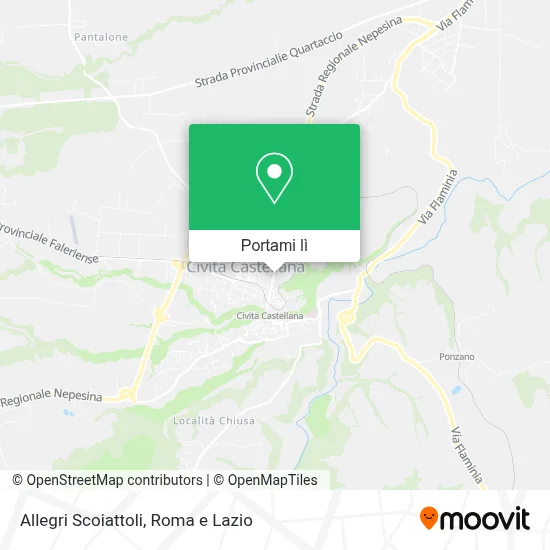 Mappa Allegri Scoiattoli