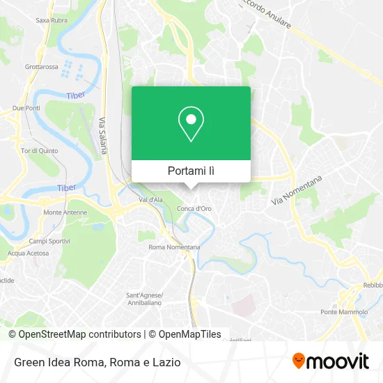 Mappa Green Idea Roma