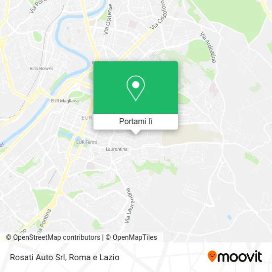 Mappa Rosati Auto Srl