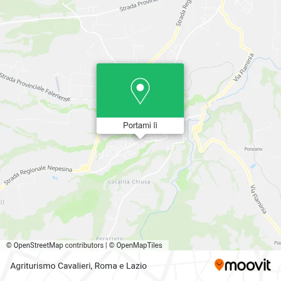 Mappa Agriturismo Cavalieri