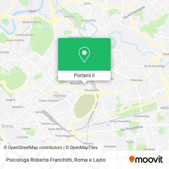 Mappa Psicologa Roberta Franchitti