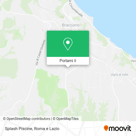 Mappa Splash Piscine