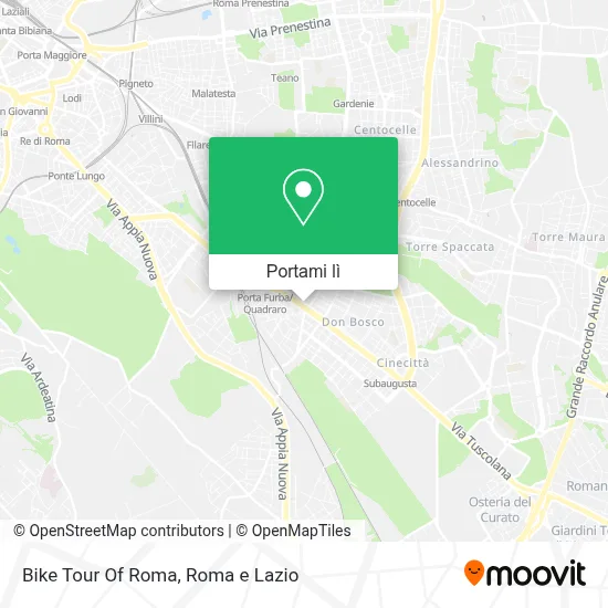 Mappa Bike Tour  Of Roma