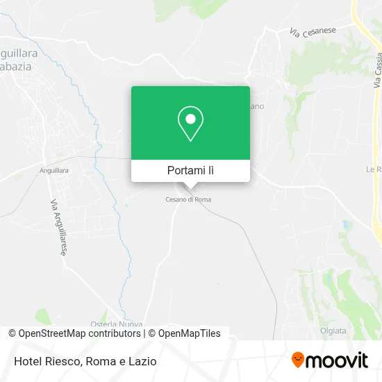 Mappa Hotel Riesco