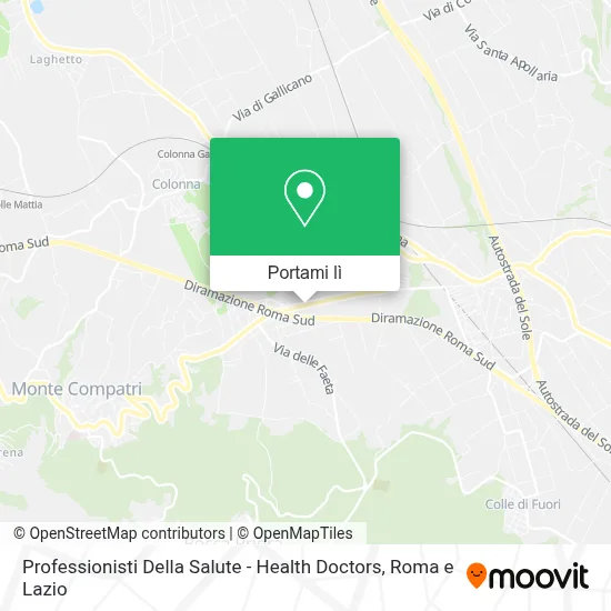 Mappa Professionisti Della Salute - Health Doctors