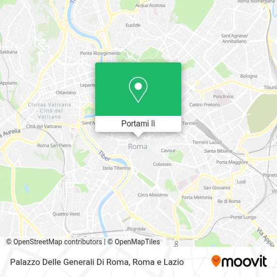 Mappa Palazzo Delle Generali Di Roma