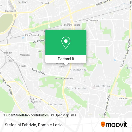 Mappa Stefanini Fabrizio