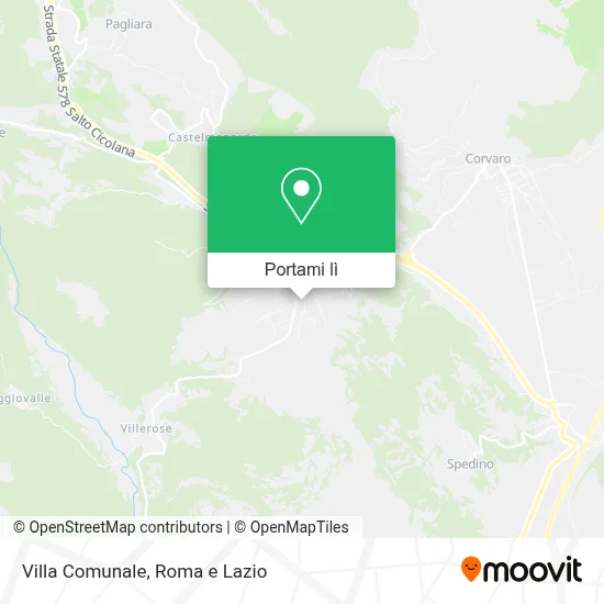 Mappa Villa Comunale