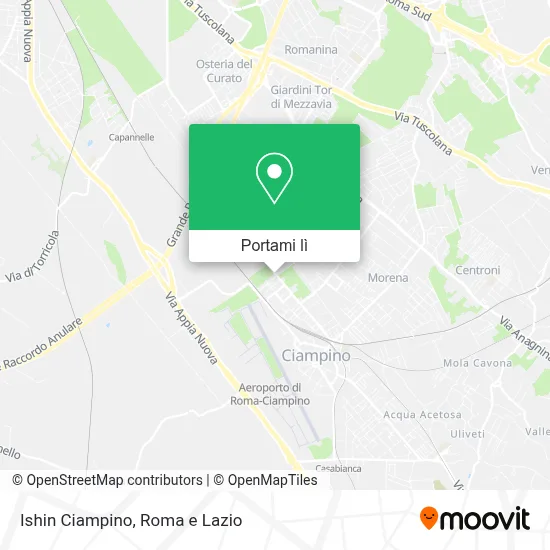 Mappa Ishin Ciampino