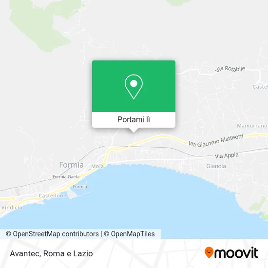 Mappa Avantec