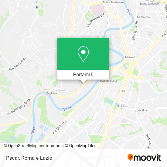 Mappa Pscar