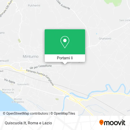 Mappa Quiscuola.It
