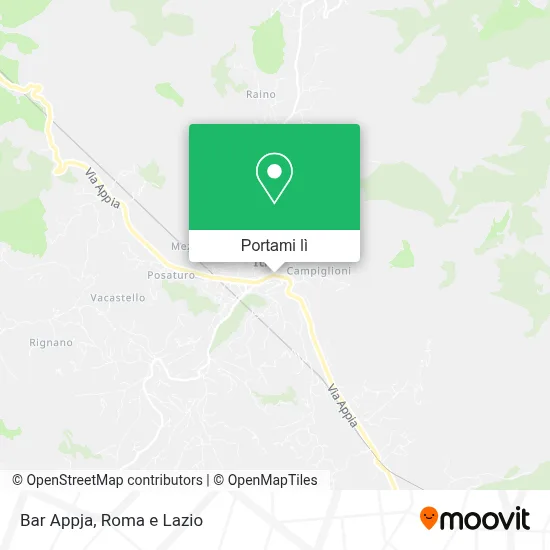 Mappa Bar Appja