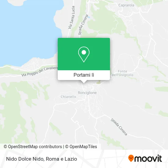 Mappa Nido Dolce Nido