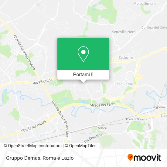 Mappa Gruppo Demas