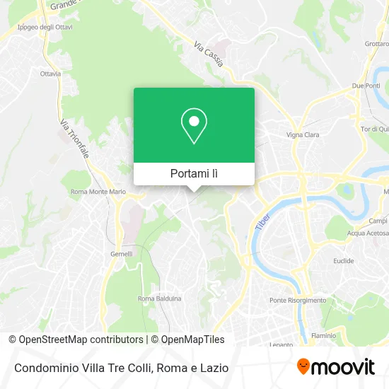 Mappa Condominio Villa Tre Colli