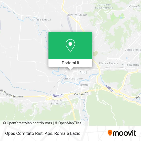 Mappa Opes Comitato Rieti Aps