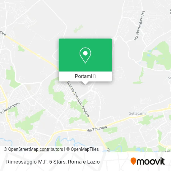 Mappa Rimessaggio  M.F. 5 Stars
