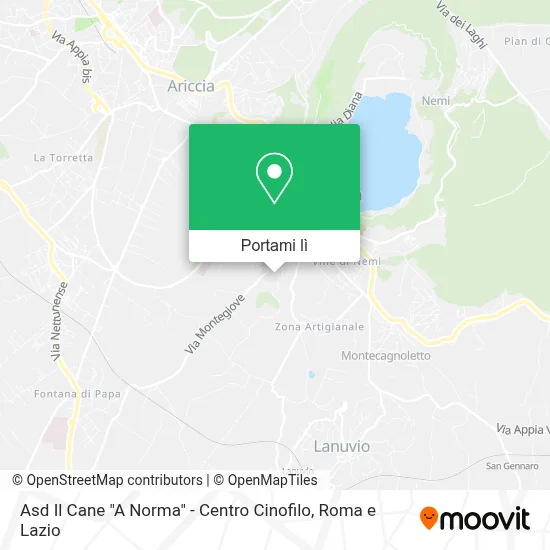 Mappa Asd Il Cane "A Norma" - Centro Cinofilo