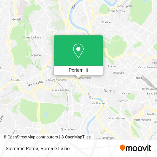 Mappa Siematic Roma